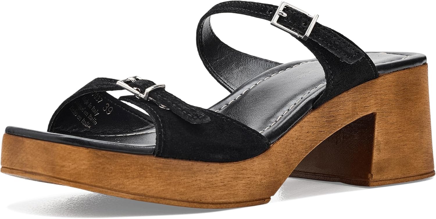 Free People Womens Beck Buckle Clogs