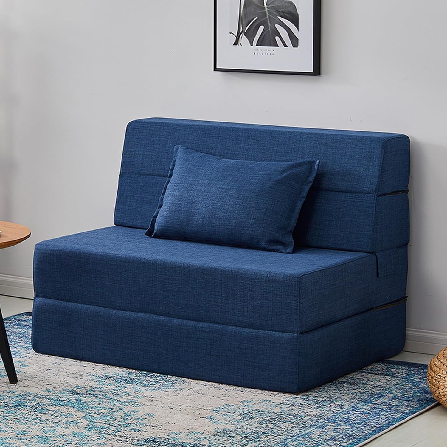THLD ソファーベッド 1人用 190*72*18CM 多機能 ソファベッド 1