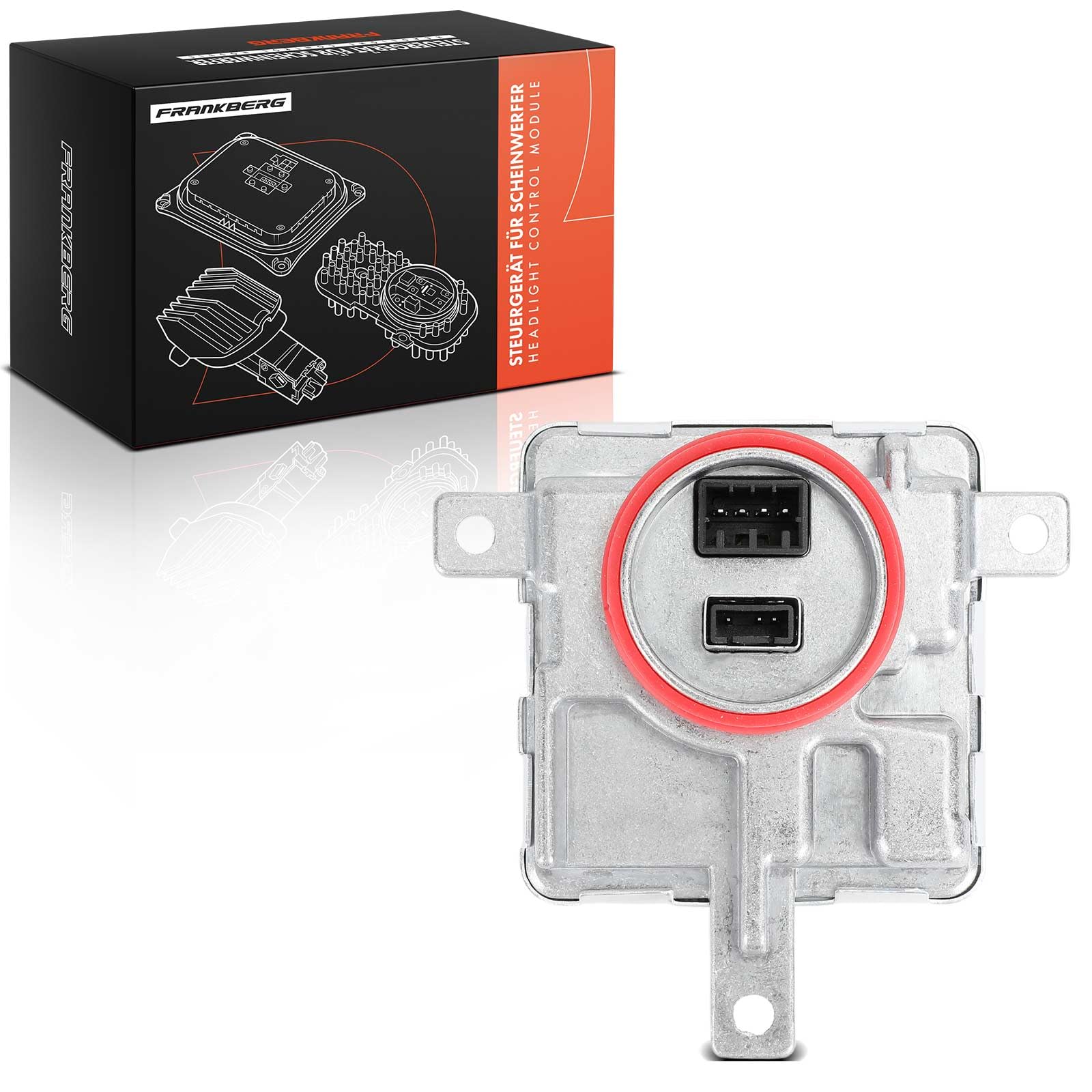 Frankberg Centralina xenon Illuminazione su entrambi i lati Compatibile con A3 8P1 A4 8K2 A5 8T3 A6 4F2 Q5 8RB Cadd.y III MPV 2CB 2CJ 2KB 2KJ E.O.S 1F7 1F8 Tigua.n 5N Replace# 601067