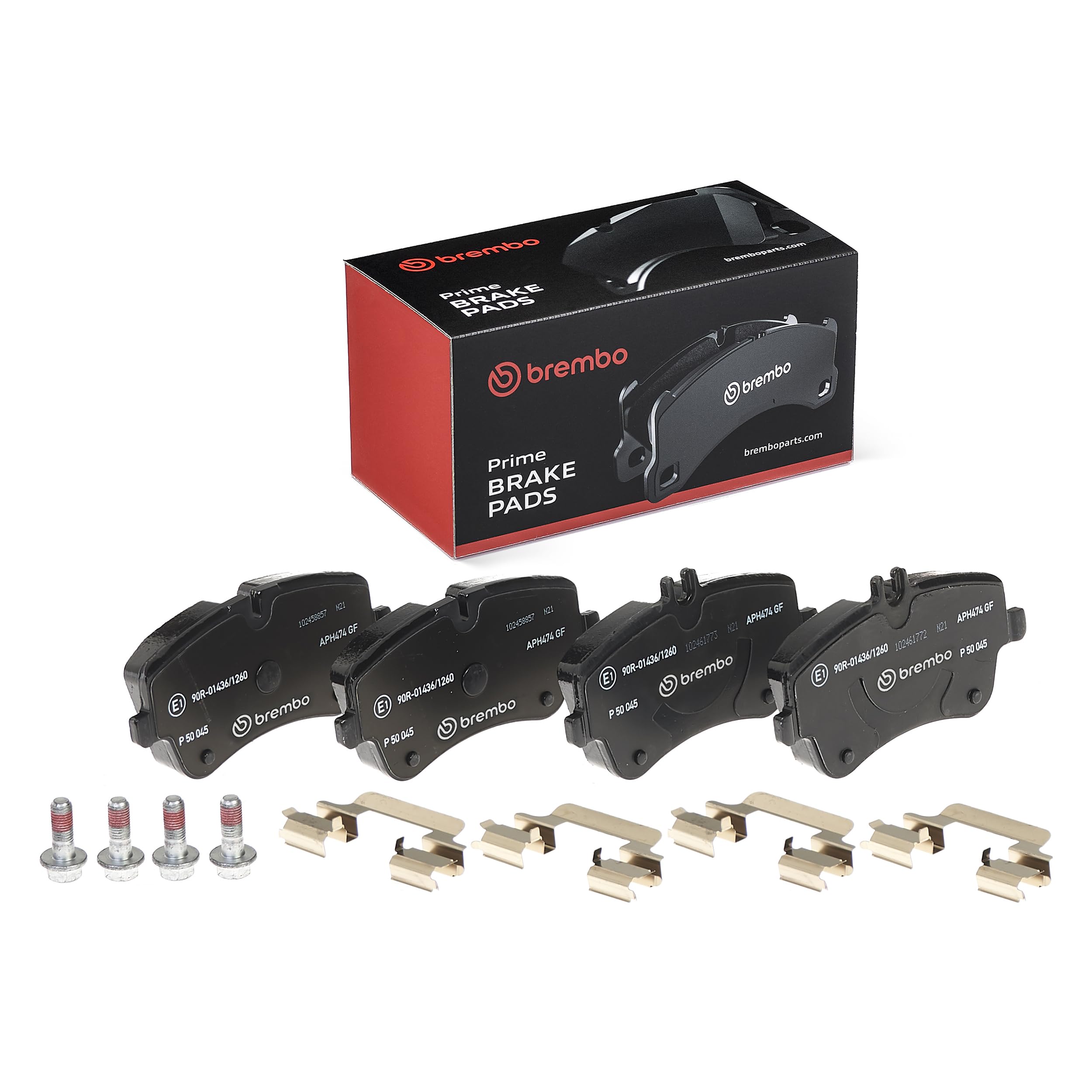 Remblokkenset, schijfrem (P 28 050) BREMBO