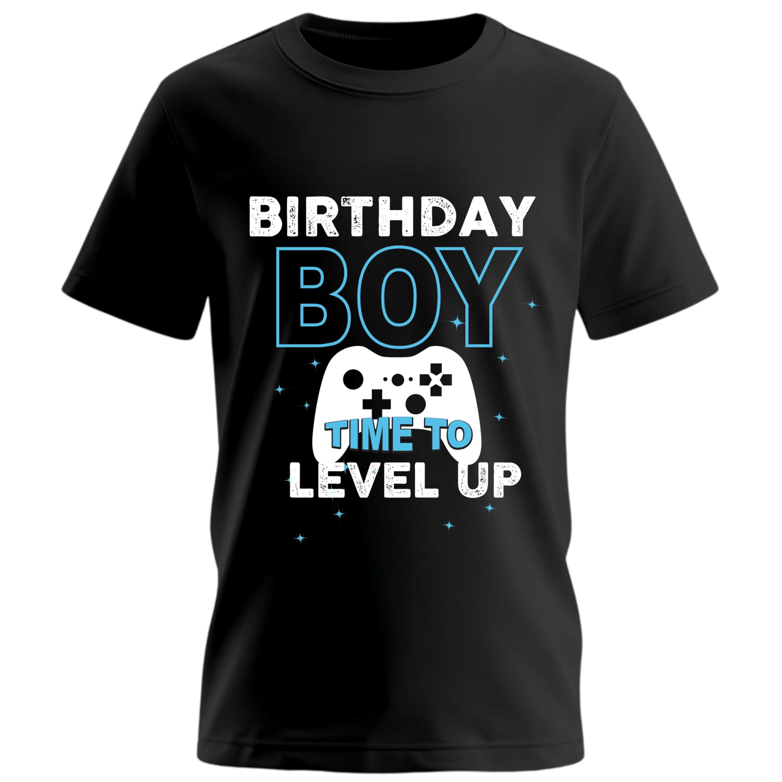 BROOKLYN VERTICAL Boys Short Sleeve T-Shirt Birthday -Video Gamer|Sizes S-XL