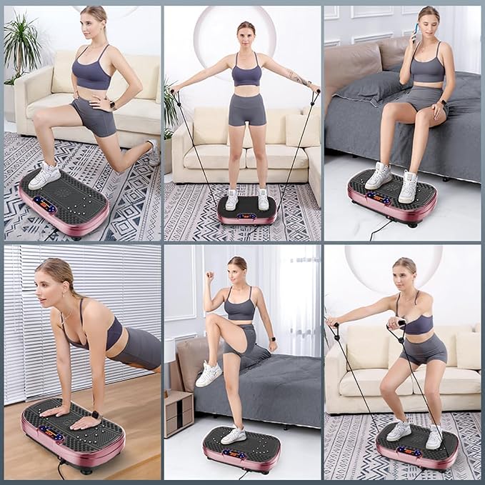 Plataforma vibratoria para ejercicio fitness miniatura 5