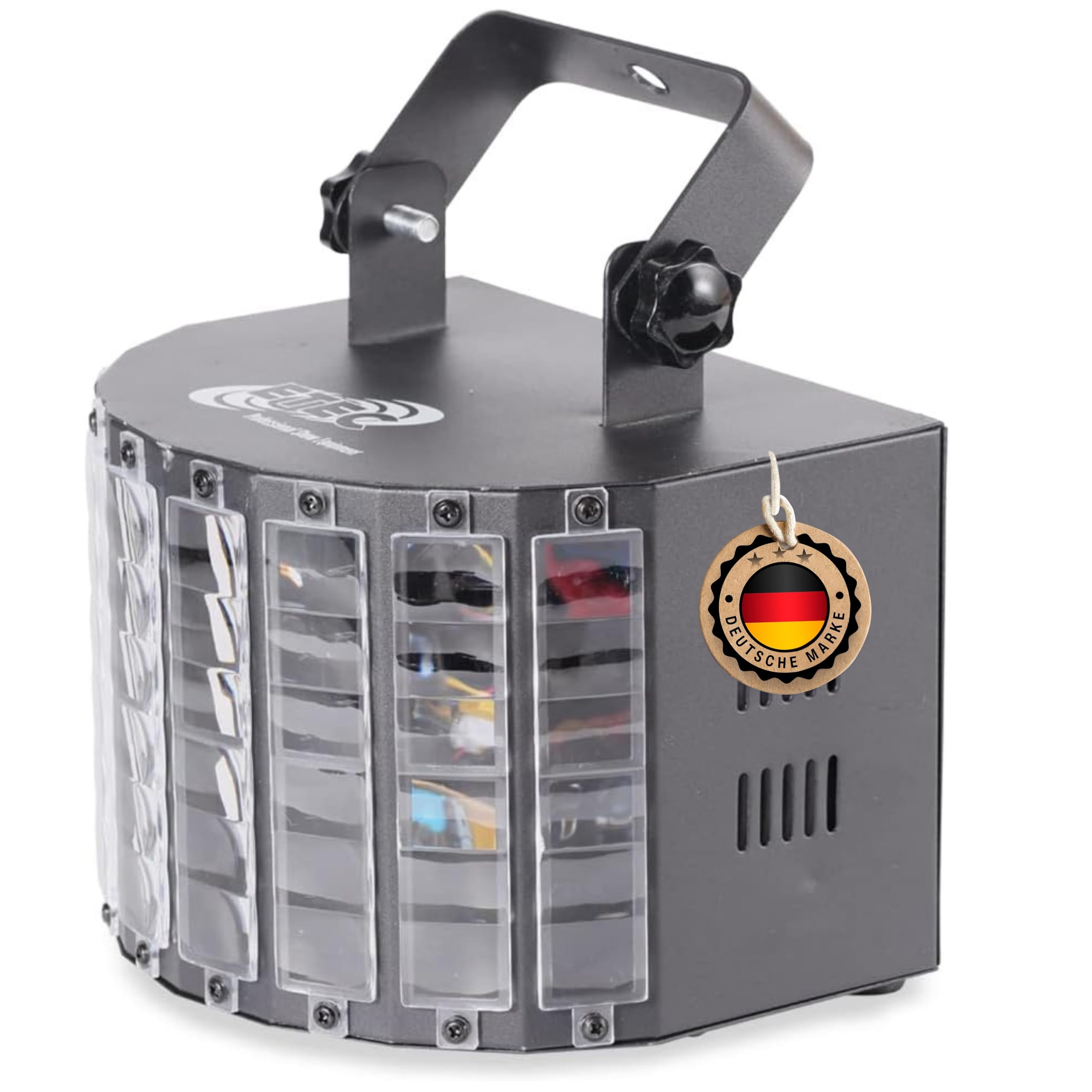 ETEC Professional LED Derby DMX Wave Lichteffekt Farbmischung Party Disco Club DJ Veranstaltung Musiksteuerung Eventbeleuchtung Bühnentechnik