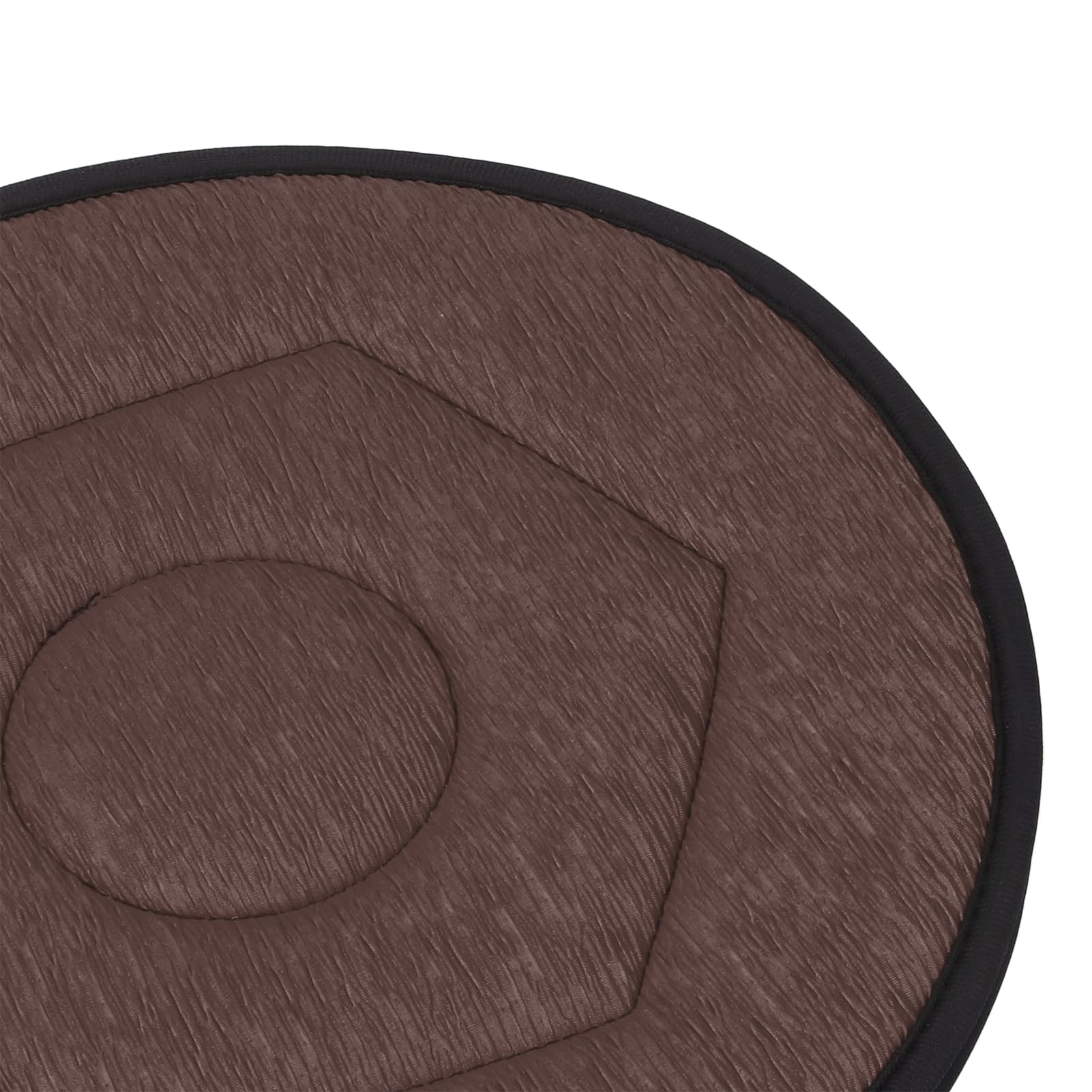 Poduszka Obrotowa do Samochodu, Poduszka Obrotowa o 360 Stopni, Miękka, łagodzi Zmęczenie Lędźwiowe u Osób Starszych (BLACK) (BROWN)