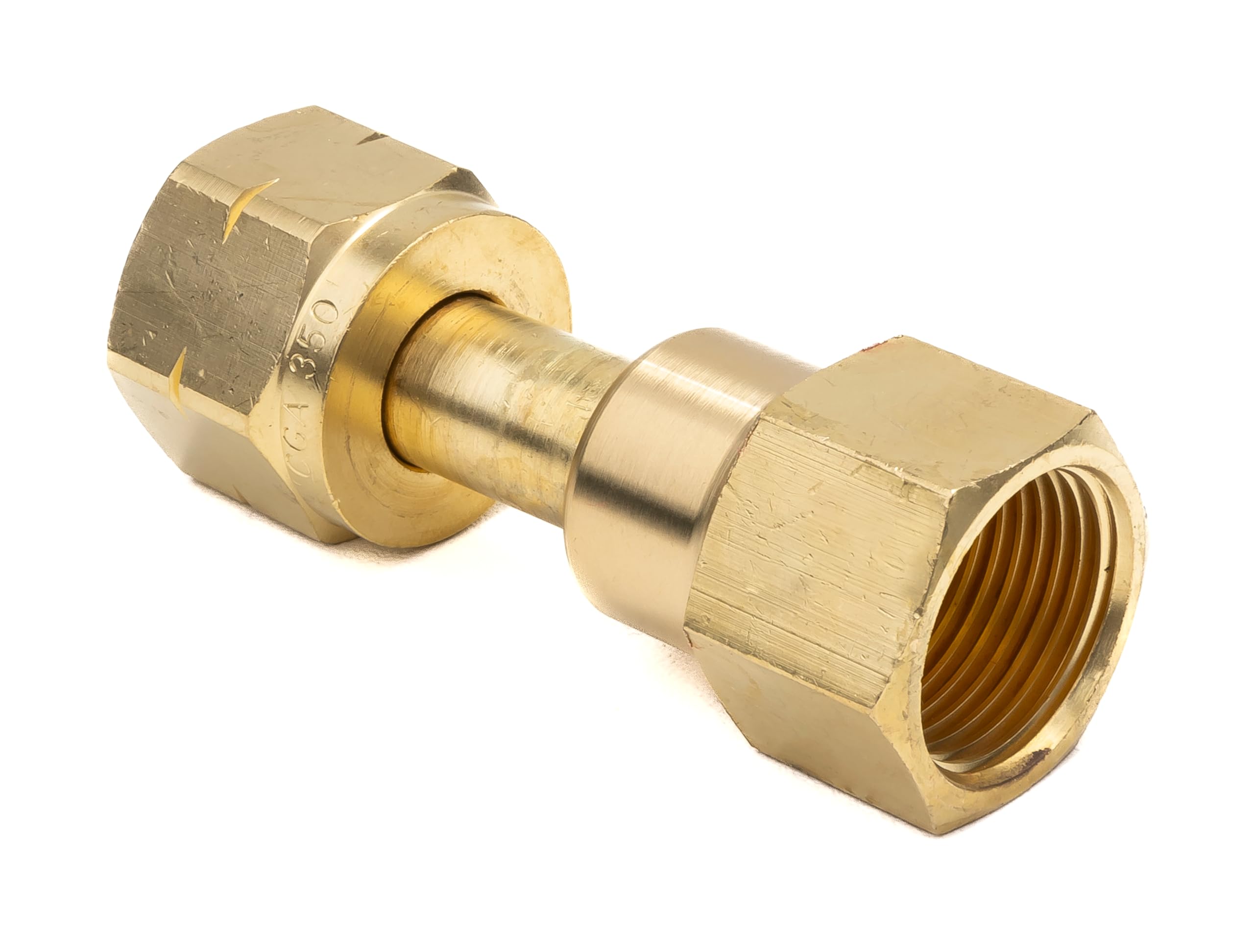 SÜA® - Hydrogen Cylinder (CGA-350) to Nitrogen Regulator (CGA-580) - Adaptor