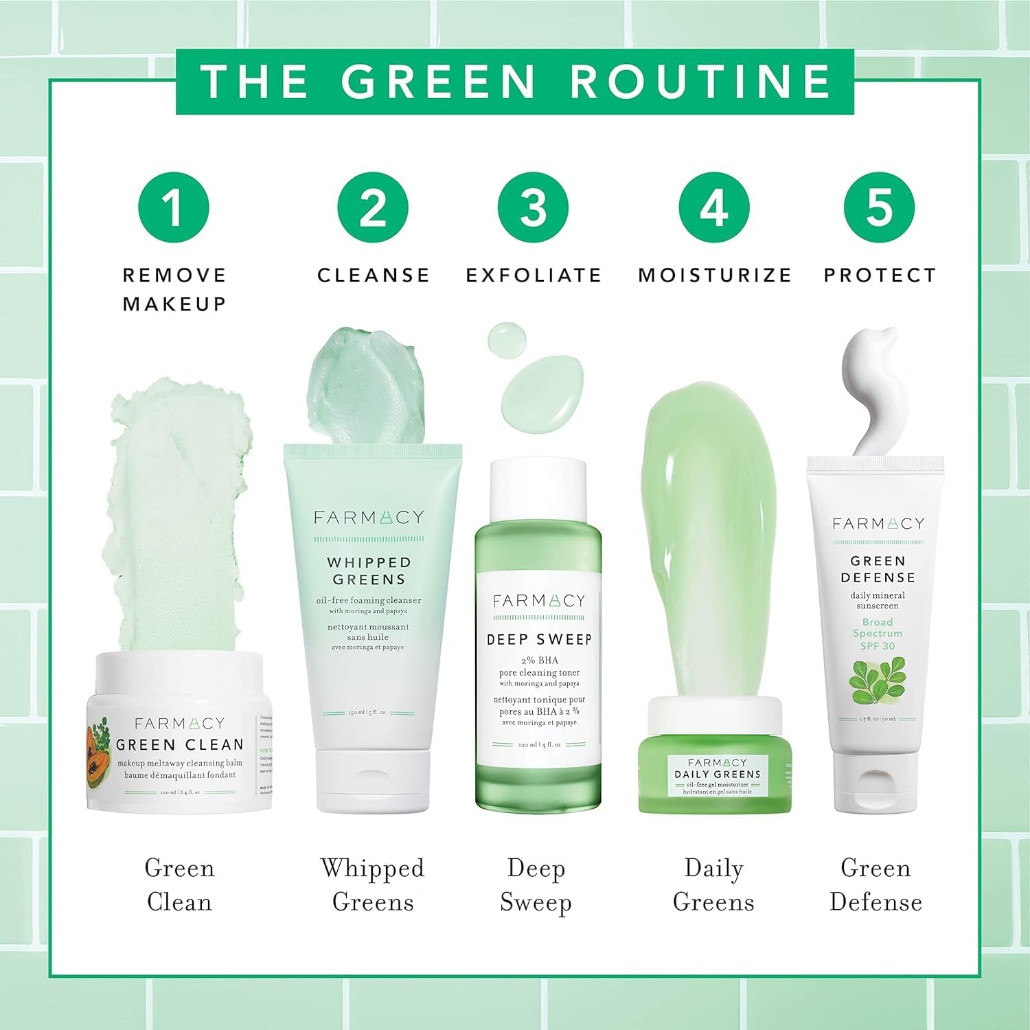 Farmacy Mineral Face Sunscreen SPF 30 - Broad Spectrum Zinc Oxide Sunscreen for Face - Daily Defense Sheer Mineral Sunscreen for Sensitive Skin - Absorbs Quickly + Leaves No White Cast (50ml) image 4 of 6 B09DMWJGLJ