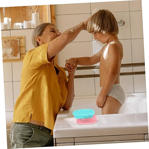 Miniatura 7 de Generic Depurador corporal de doble cara para baño, entrenamiento sensorial, herramienta exfoliante suave para adultos, promueve el desarrollo