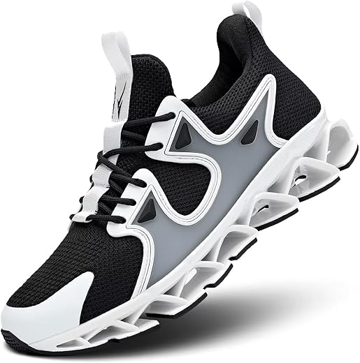 Mens Running Shoes Blade Fashion Sneakers Casual Slip on Tennis Walking Athletic Sport Trainers Zapatillas para Hombre