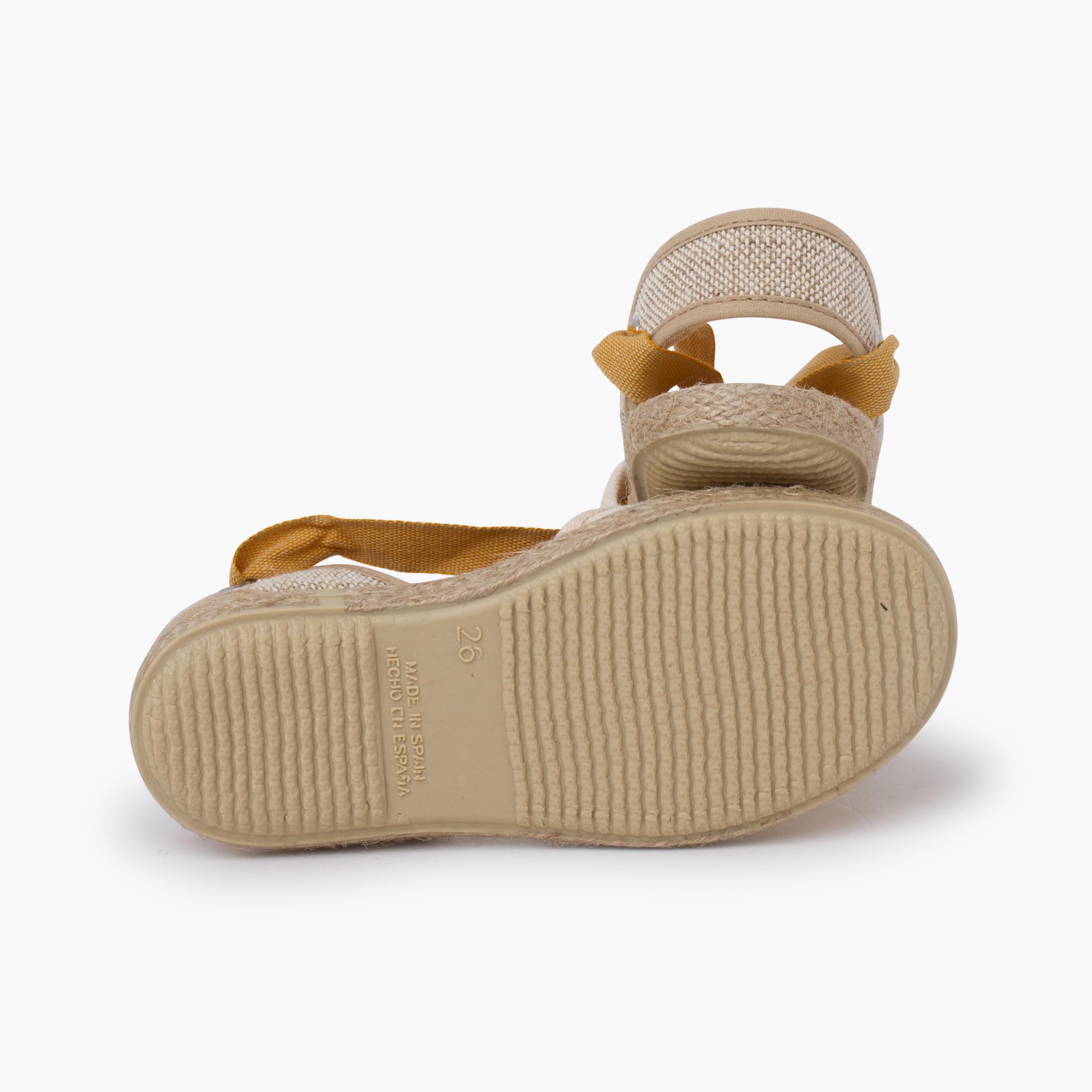 Espadrilles Rubans goyesques Bout Rond