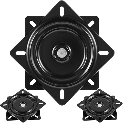 3 PCS 7 Inch Bar Stool Swivel Plate, Heavy Duty
