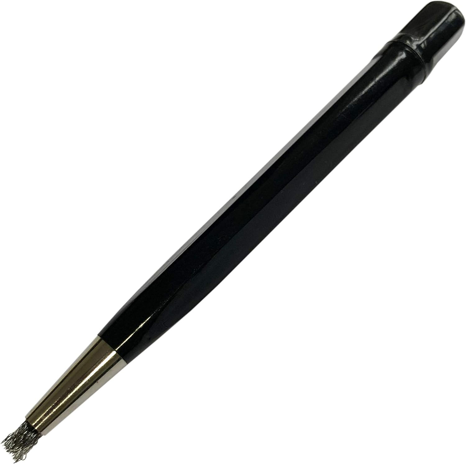 4 Scratch Brush Set : Brass Steel Nylon Fiberglass Watch Repair Rust Clean Tool (40)