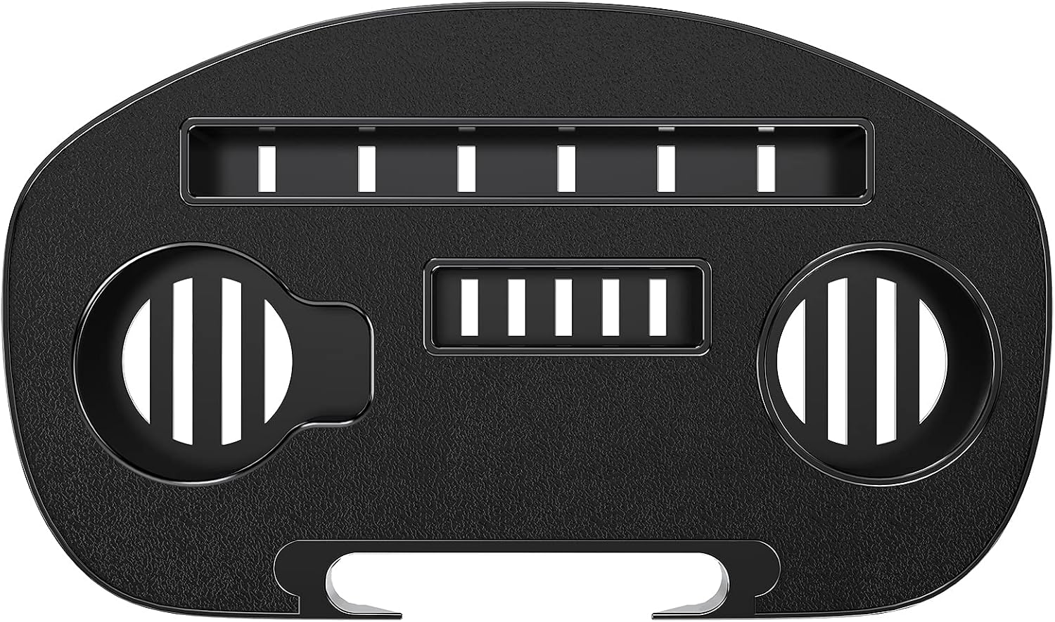 Keten Zero Gravity Chair Tray, Upgraded Version Cup Holder for Zero Gravity Chair Large Utility Clip On Chair Table/Tray for Carrying iPhone 7Plus/ iPad/Water Cups/Books (Black)