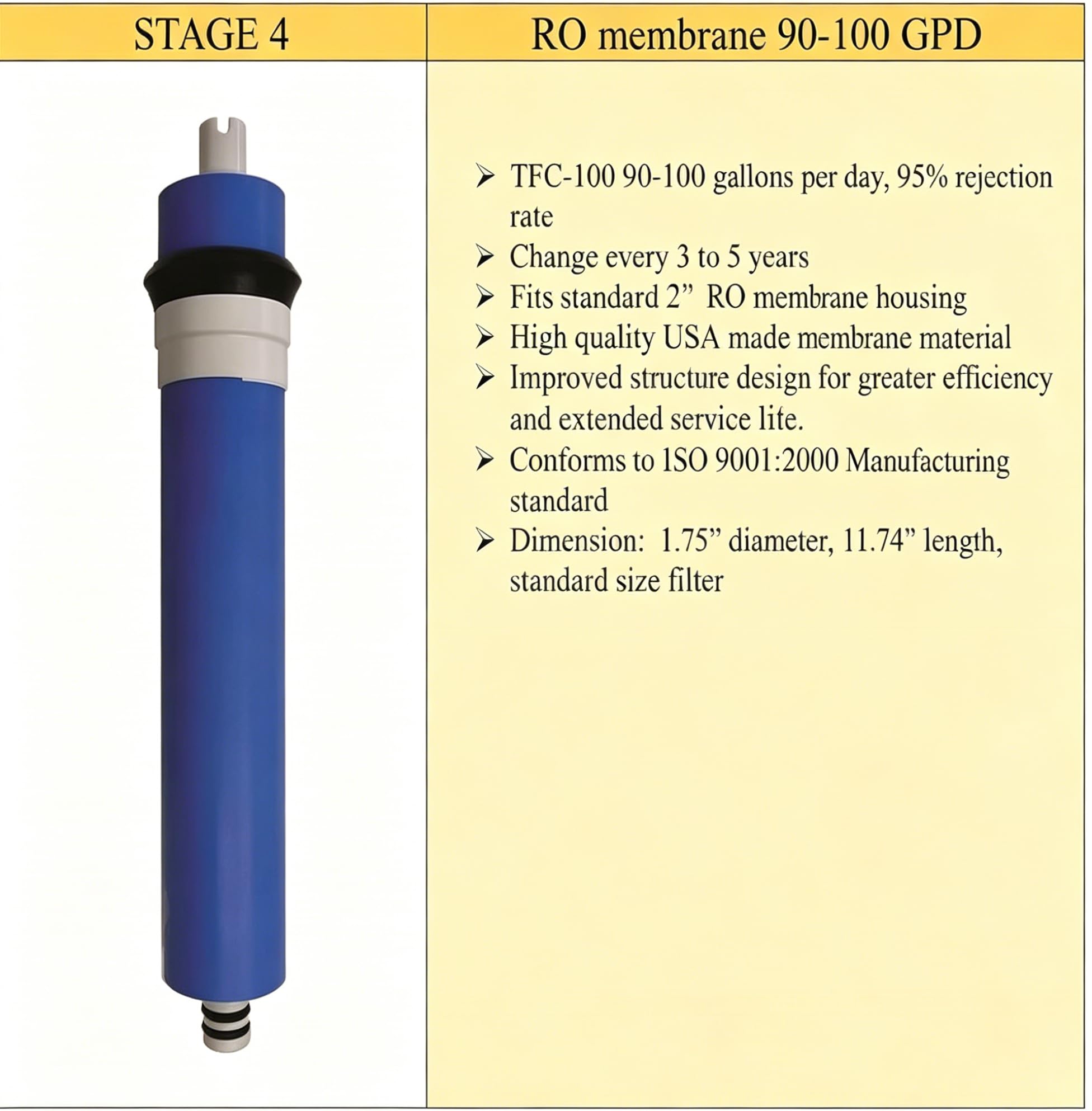 AltonFilter APEC Ultimate - Juego de filtros de Alta Capacidad para Modelos RO-90 3/8" RO-HI RO Reverse Osmosis FILTER-MAX-90-38 3/8", 100% Compatible + Instrucciones y Soporte técnico Gratuito