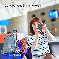 Vista 7 de Alpatronix Funda de batería para iPhone 15 Pro y 15, funda protectora de cargador extendida resistente y portátil, carga rápida de 15 W, funda