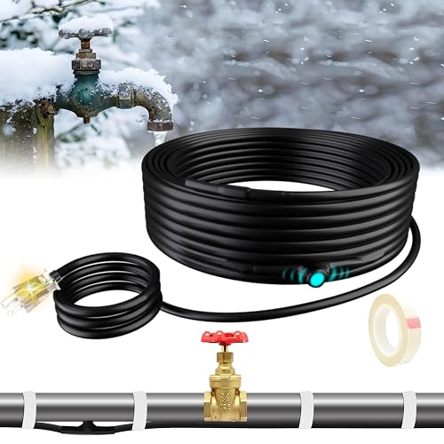 TOPDURE 9ft Constant Wattage Pipe Heat Cable