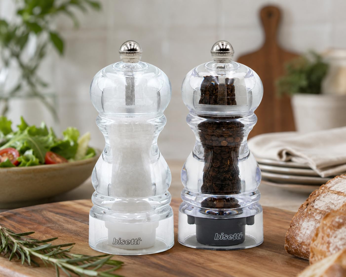 Bisetti Milano Pepper Mill - Freshly Ground Flavor -3 Bisetti Milano Pepper Mill - Freshly Ground Flavor -3
