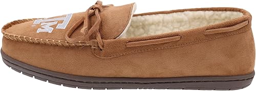 Miniatura 140 de FOCO NCAA NCAA - Pantuflas tipo mocasín con logotipo de equipo universitario para hombre