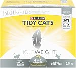 Tidy Cats 4-in-1 Strength Cat Litter, LightWeight Multi-Cat - 5.44 kg Box