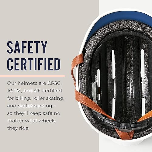 Miniatura 5 de Thousand Casco para niños, paquete de calcomanías reflectantes gratuitas para personalizar, hebilla magnética sin pellizcos, cobertura de reemplazo