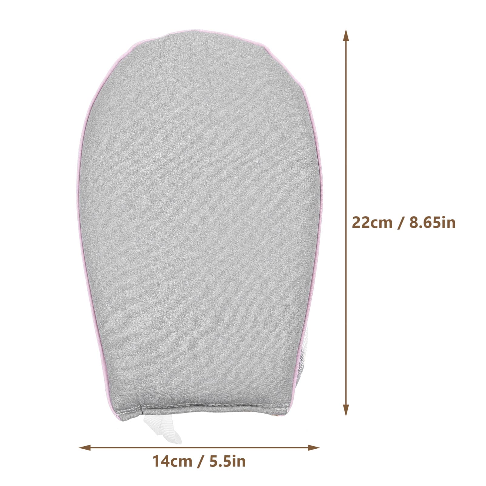 IWOWHERO Ironing Board Handheld for Clothes Ironing Mitt Steaming Gloves (Grey)