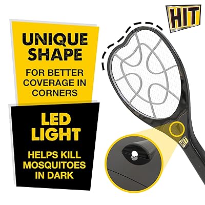 HIT anti mosquito racket India 2026 4000V USB-C triple layer mesh LED indicator 12 hour battery Rs 399 best overall honest review