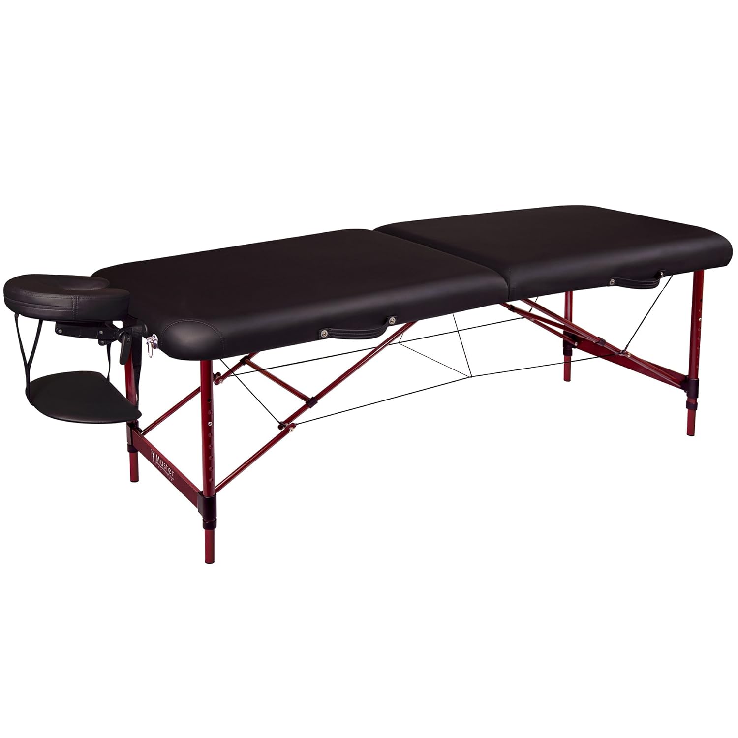 Master Massage Zephyr Lightweight Portable Massage Table Package- Tattoo Table- Spa Bed (Black, Maroon) Master Massage Zephyr Lightweight Portable Massage Table Package- Tattoo Table- Spa Bed (Black, Maroon)