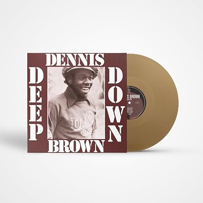 Deep Down (Vinil Dourado) por Dennis Brown, capa do álbum