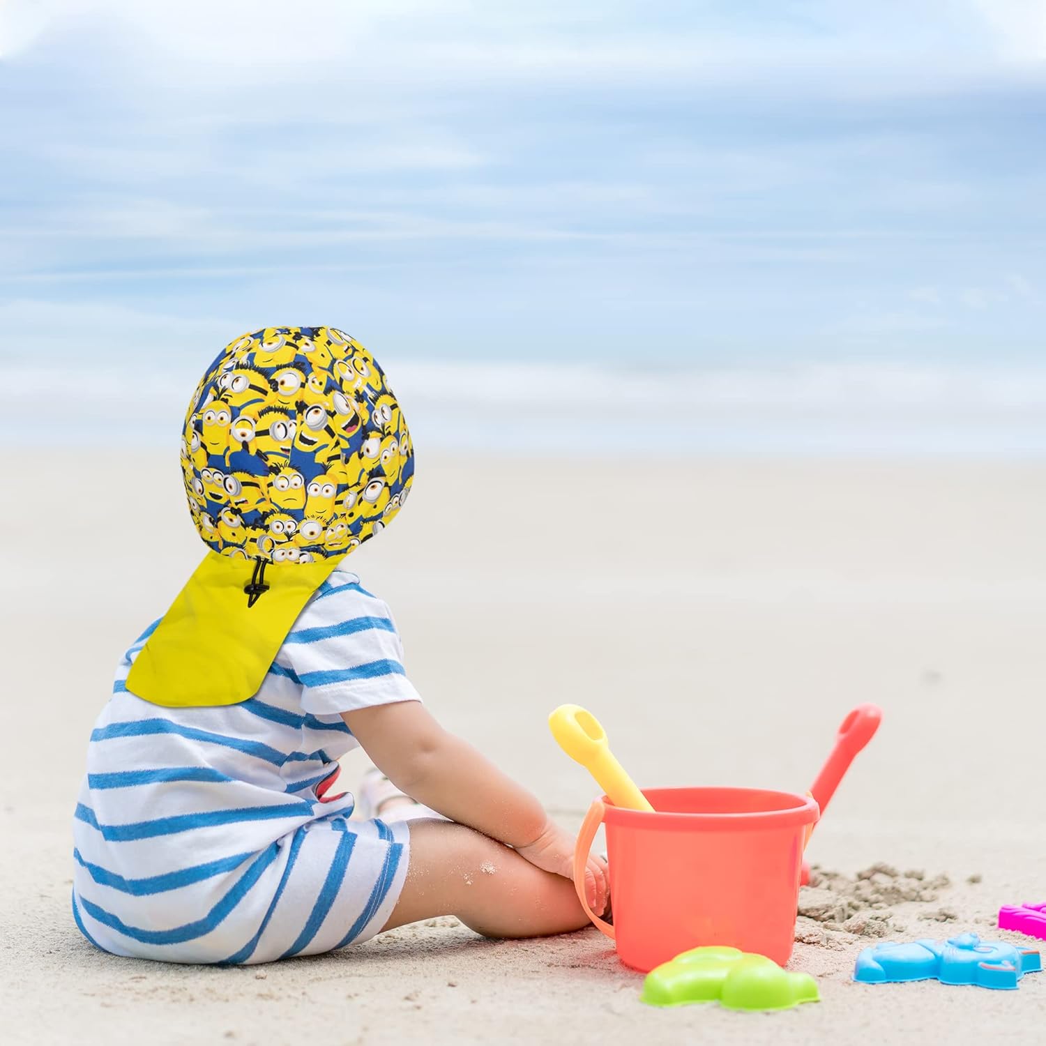 Miniatura 5 de Accessory Supply Sombrero de sol para bebé, sombreros de bebé para niños, sombrero de sol y sombrero de bebé, sombrero de playa para bebé, sombreros