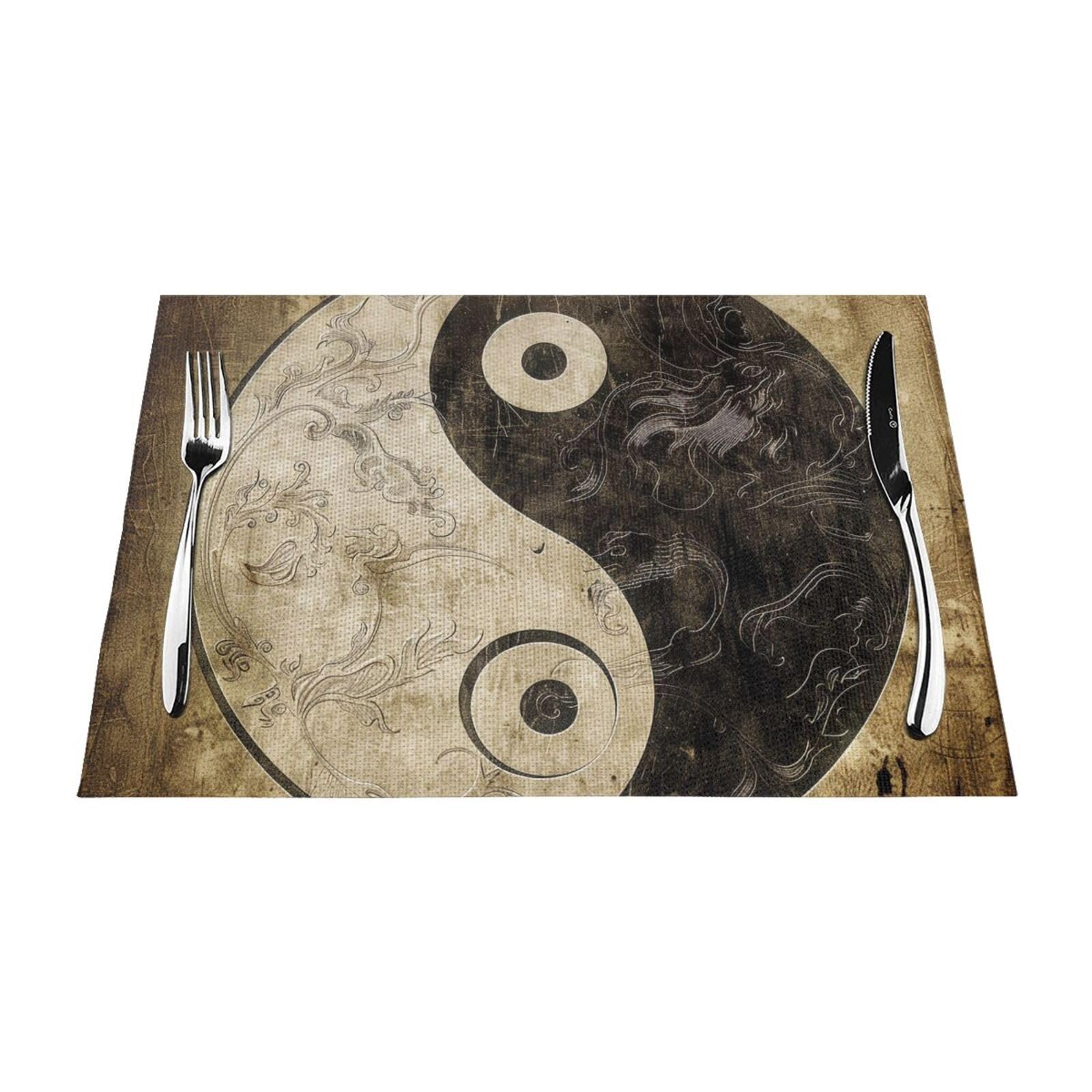 Sets de table en PVC résistants à la chaleur et lavables pour protéger votre table