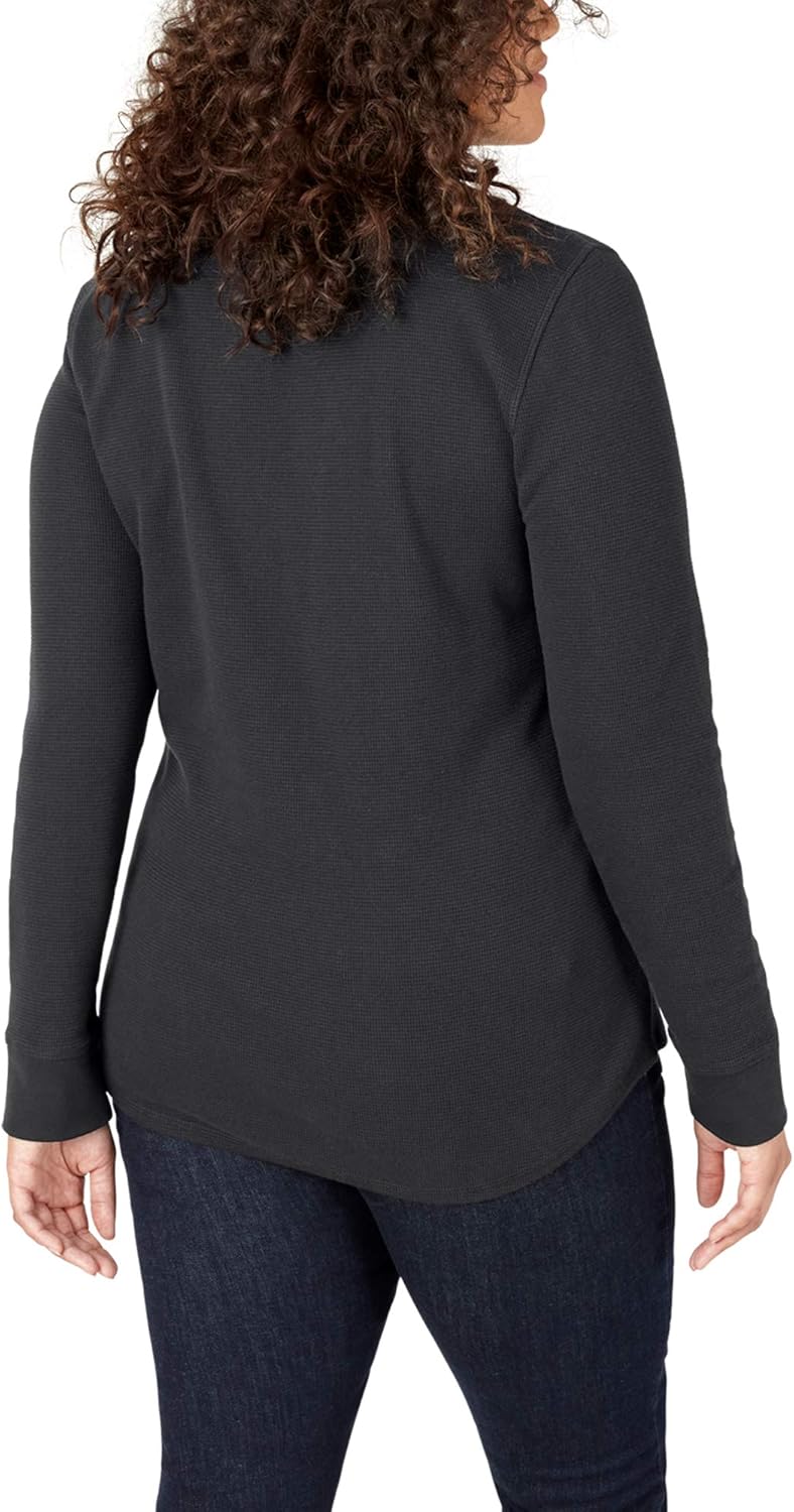 Dickies womens Long Sleeve Crew Neck Thermal Shirt - Image 2