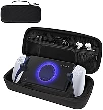 TiMOVO Compatible with PS5 Portal Controller 2023 Case, Sony PlayStation Portal Carrying Case, EVA Protective Case, Controller Accessories Storage Bag, Black