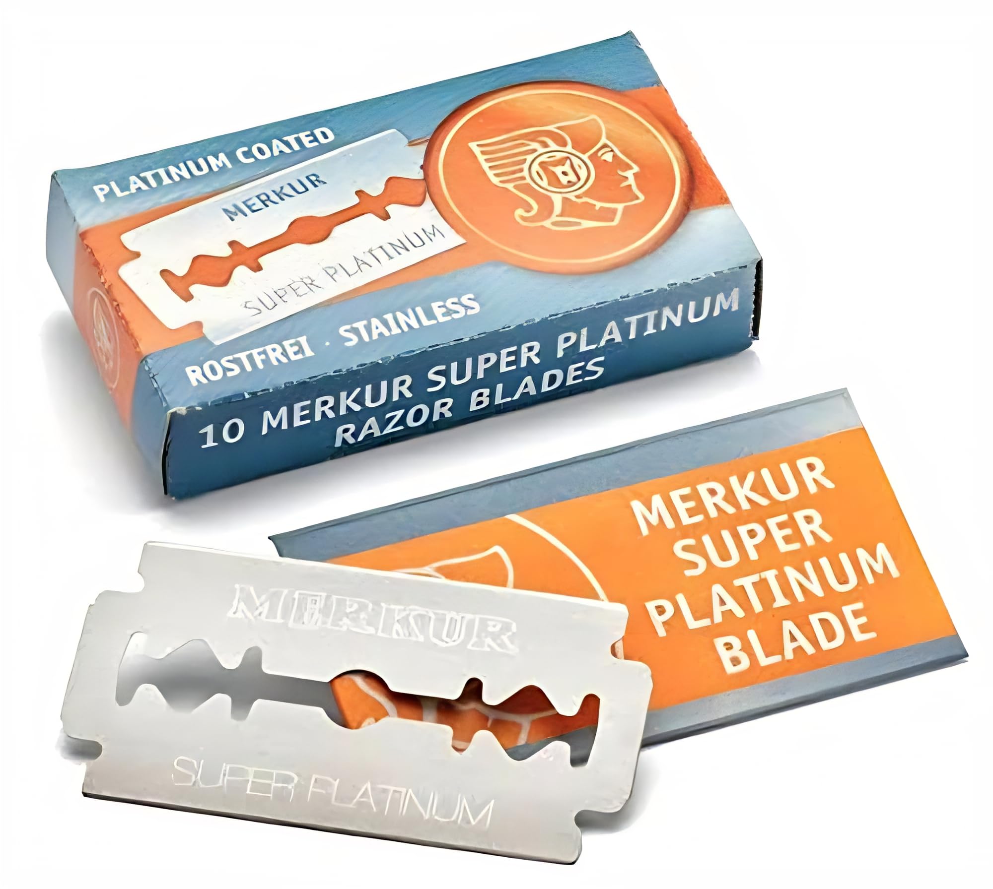 Merkur Super Platinum Żyletki, 100 sztuk