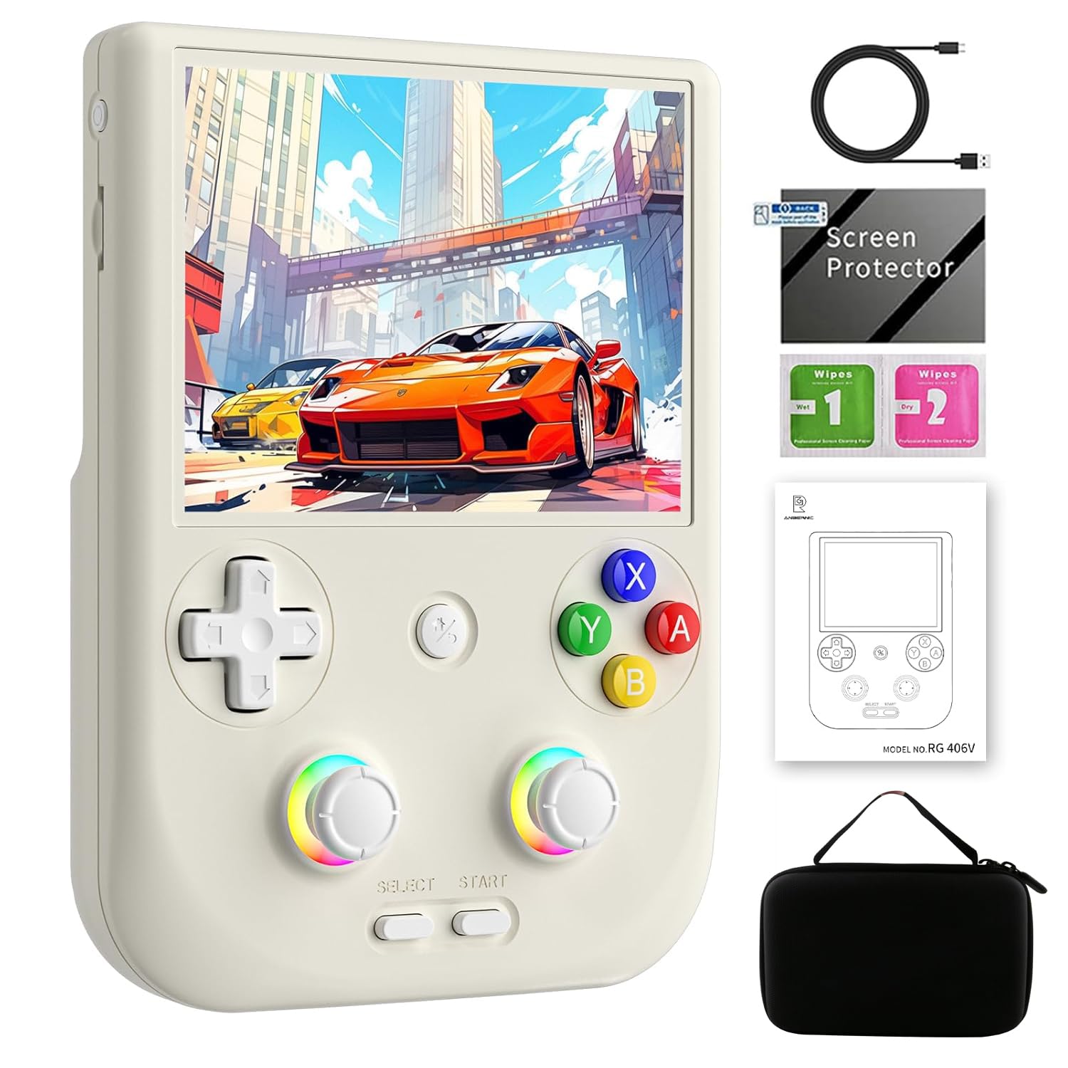 Amazon.co.jp: Anbernic RG406V Unisoc T820 Whatsko