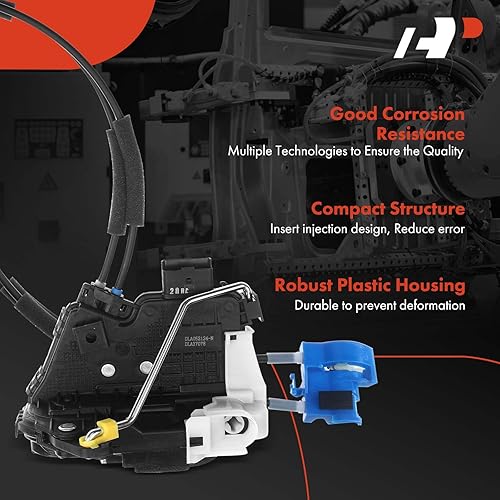 Miniatura 5 de A-Premium Actuador de bloqueo de puerta compatible con vehículos Kia  Forte 2011-2013 Hatchback, Forte 2010-2014 Sedan, Forte5 2012-2013 Hatchback