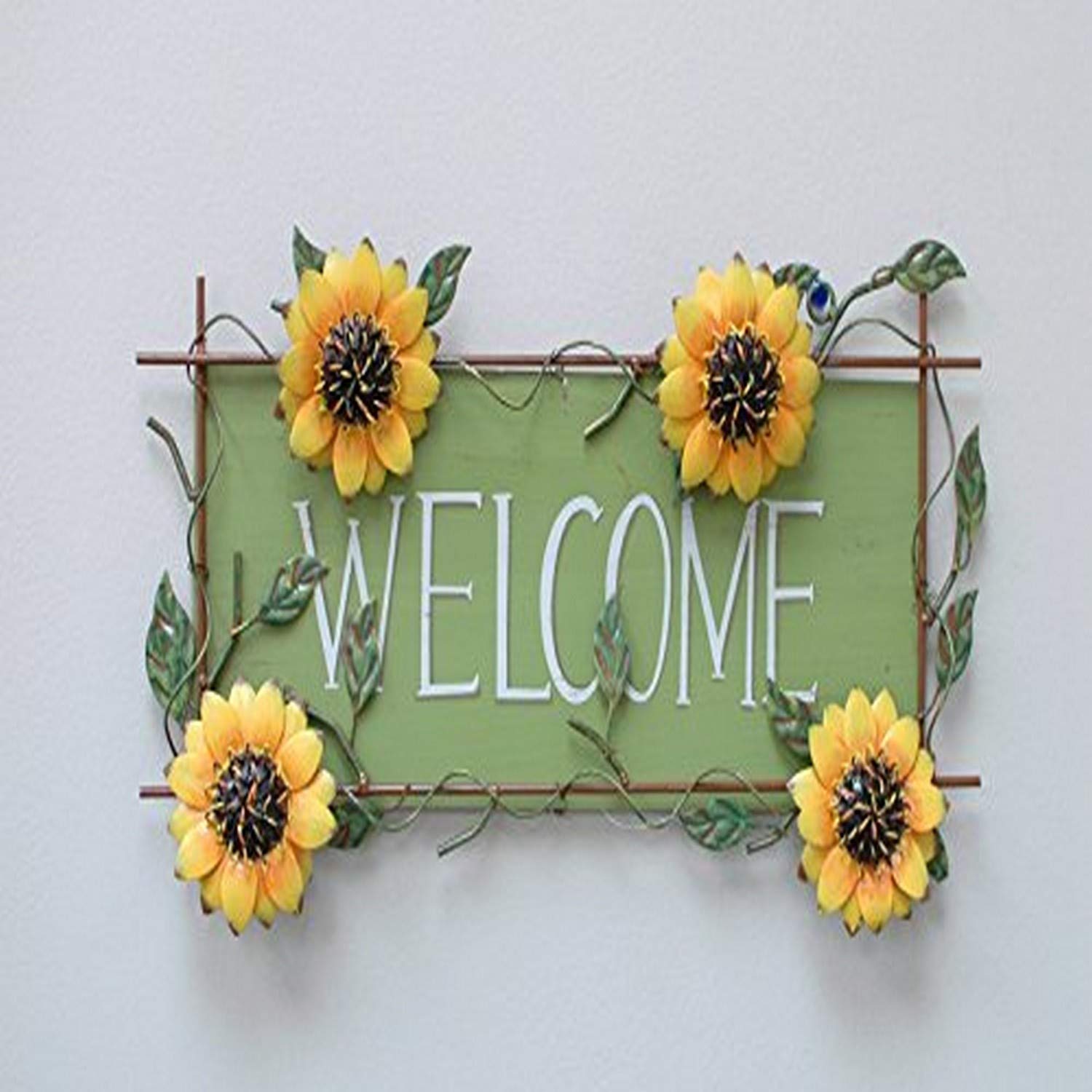 Attraction Design Metal Friend Sunflower Wall Art Amazon.in