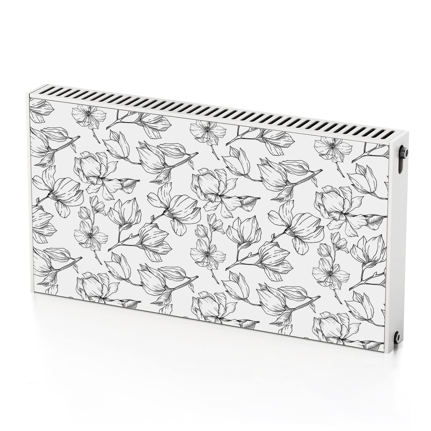 Aimant de radiateur 110x60 cm magnolia pour habillage de chauffage