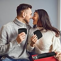 Vista 87 de WUQID Heart Shaped Texture Silicone Boot Compatible with Stanle Quencher H2.0 IceFlow Flip 20oz 30oz 40oz,Hydroo Flask 12-24oz