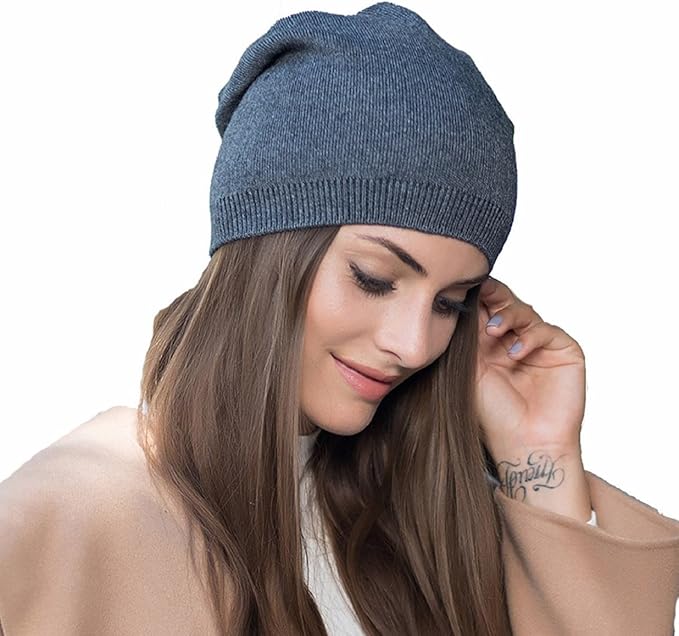 heekpek Berretto Beanie Cotone Elastico Lungo Slouch Beanie Donna Beanie  Cappello in Maglia Cappelli Invernali Berretti in Maglia Cappello da Donna  Invernale Cappello : Amazon.it: Abbigliamento