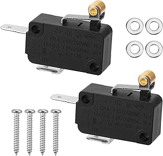 BOXOB 2pcs Micro Switch for EZGO Golf Cart, Accelerator Pedal Marathon Switch Golf Cart Replacemen Parts Accessories for EZGO TXT 1994-Up OEM 25861G01 25861-G01