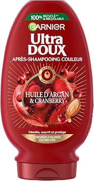 Ultra Doux Avocado et Butter de Karit  Conditioner with Argan Oil and Cranberry - 200ml