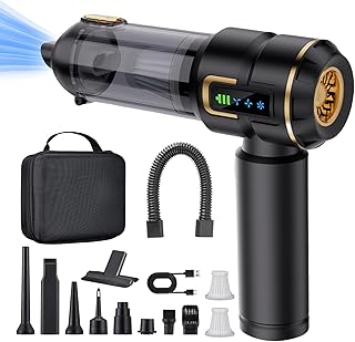 Lyiazsoy Car Vacuum Cleaner Cordless,22000PA High Power Mini Vacuum Cleaner,Rechargeable Handheld Vacuum Cleaner,car hoove...