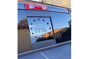 American Flag Decal for Dodge Ram Trucks - The Perfect Way to Express Your Patriotism!