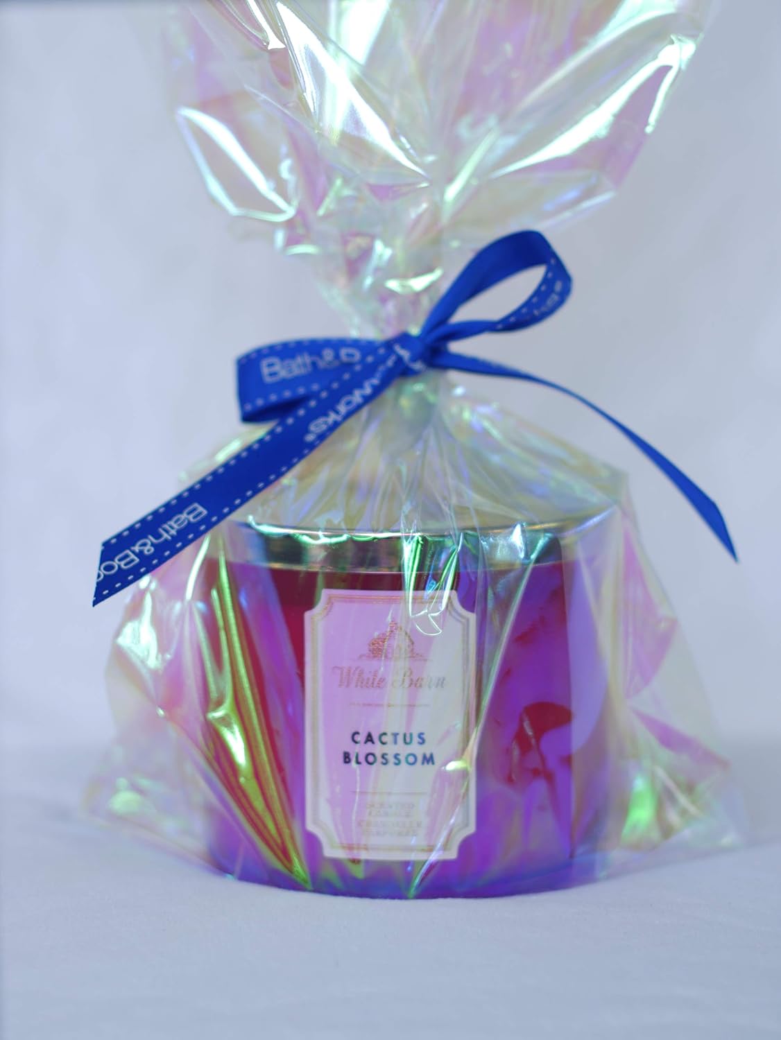 White Barn 3 Wick Candle 14.5 Ounce, Cactus Blossom