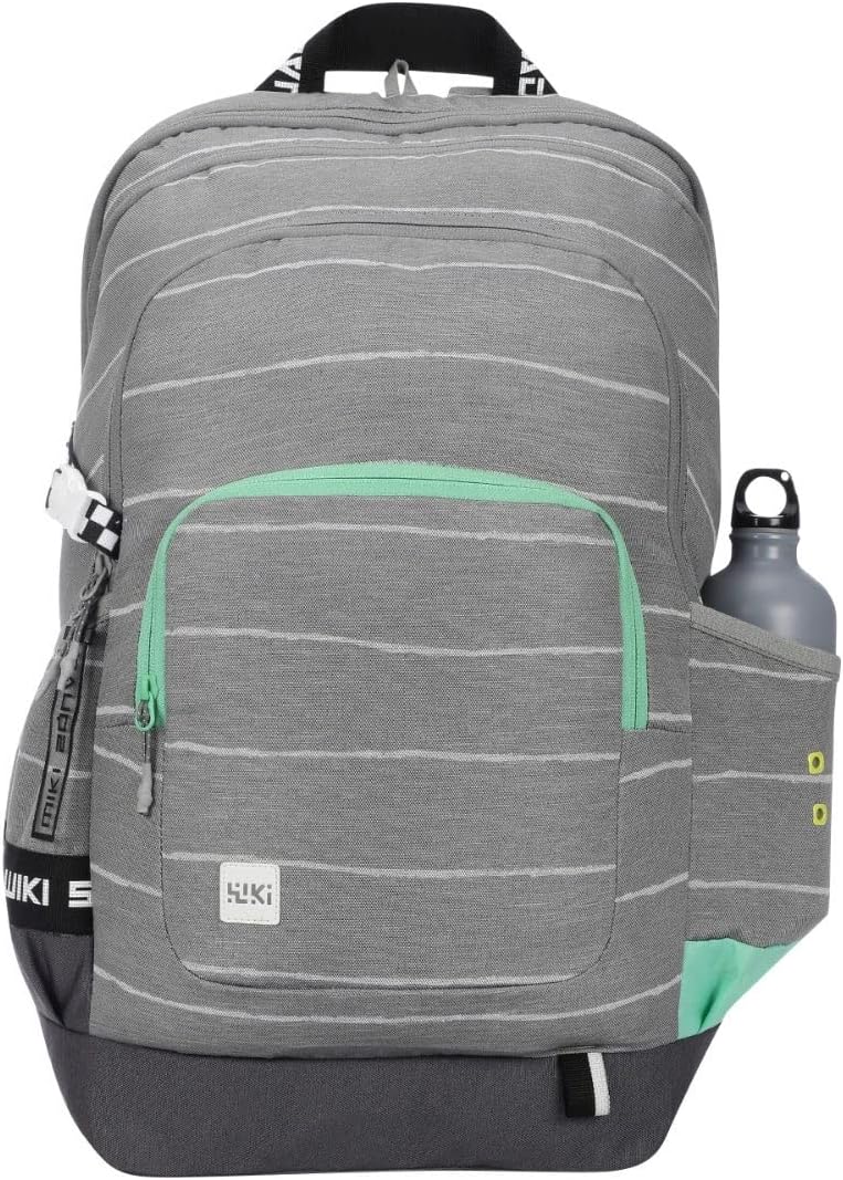 Wiki Squad 4 Pro 40L 4 Compartment Backpack with Sleeve Separator (12980) (Lines Beige)