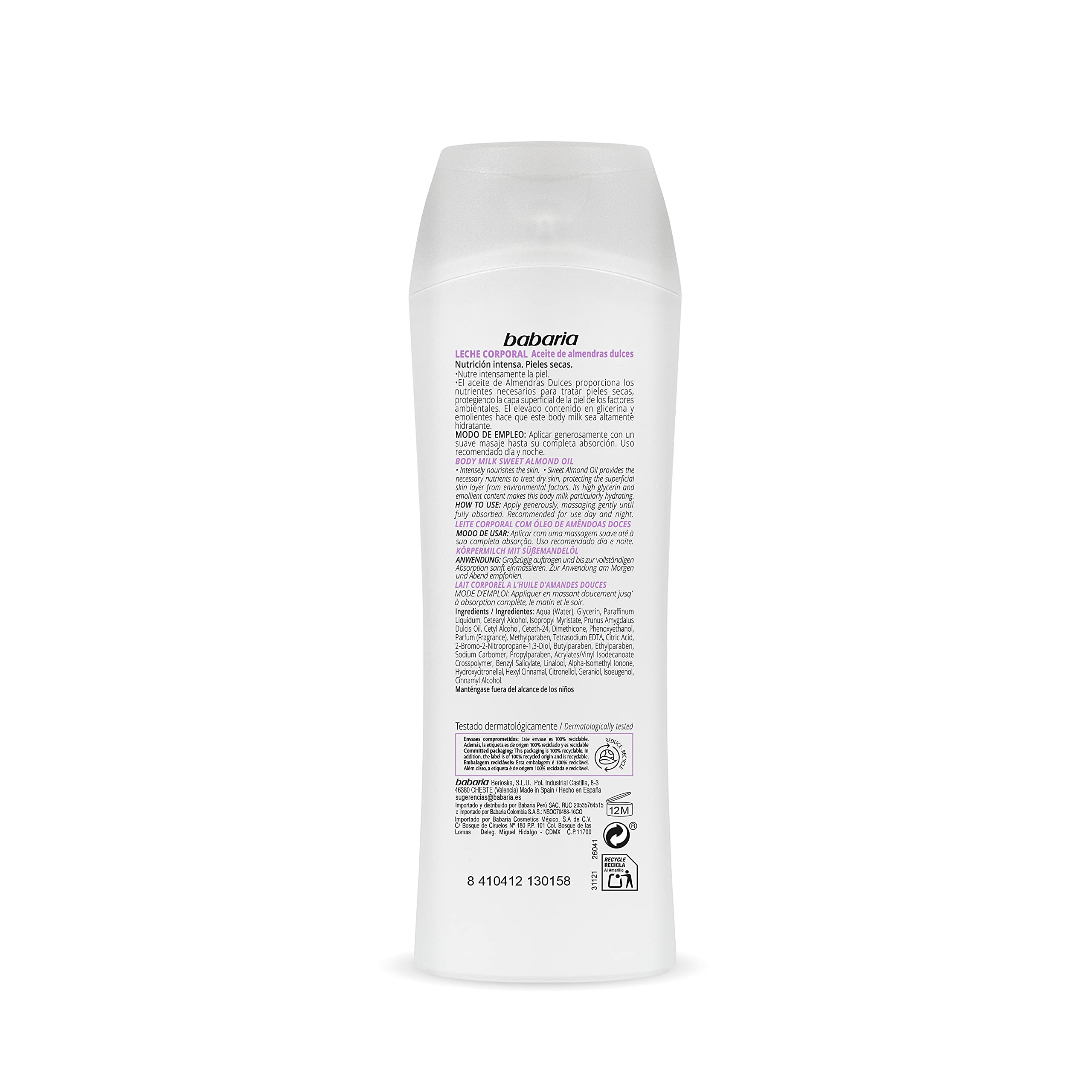Image secondaire de Crème Hydratante Corps aux Amandes - 400 ml