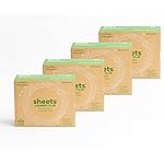 Sheets Laundry Club - Liquidless Laundry Detergent Sheets, 400 Loads - Fresh Linen Scent, Eco-Friendly, Quick-Dissolving Formula, Hypoallergenic, Septic Safe, Plastic-Free Packaging - 200 Sheets