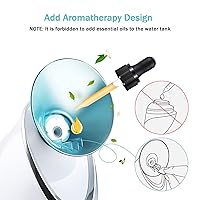 Vista 5 de EZBASICS Cepillo de limpieza facial incluido con vaporizador facial