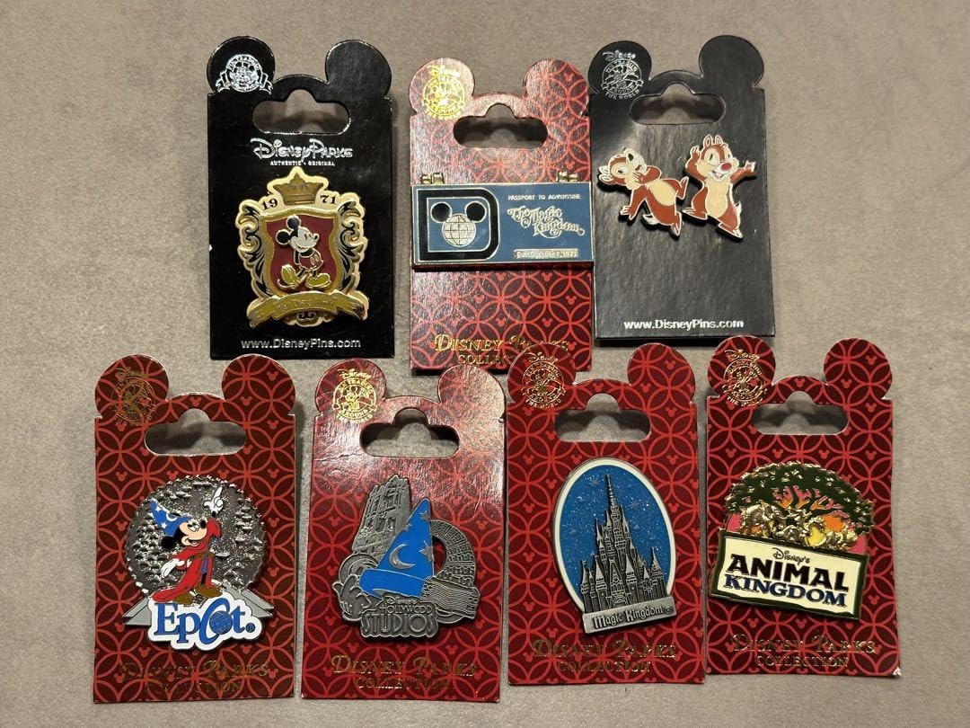 Amazon | ピンバッチ7点 WDW | バッジ | おもちゃ Amazon | ピンバッチ7点 WDW | バッジ | おもちゃ
