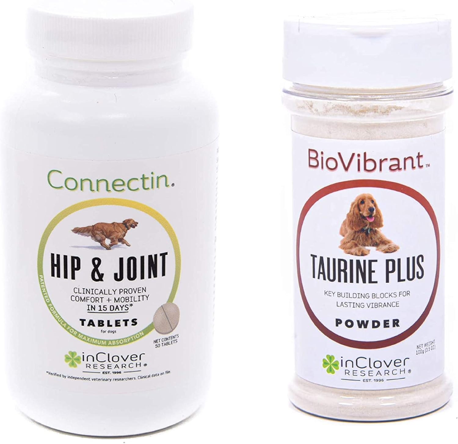 InClover Connectin Hip and Joint Tablet Supplement for Dogs