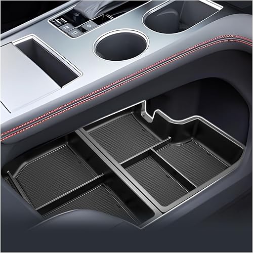 Miniatura 8 de SXCY Bandeja organizadora de consola central Chevy Trax 2024 2025, accesorios para Chevy Trax 2024 2025 (LS LT 1RS 2RS ACTIV), caja de